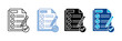 © BBLOVVA - Planning  Icon Set Multiple Style Collection