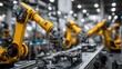 © JoaoNalio - Automated robotic arms assembling components on a factory production line