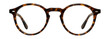 © OMD - Round tortoiseshell acetate glasses featuring a keyhole bridge.