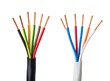 © dipu - Two bundles of electrical wires isolated on transparent background