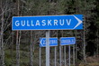© Jogerken - schild 'Gullaskruv' in Schweden