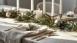 © Puput - Scandinavian Christmas Table Setting A Festive and Elegant Display for the Holidays