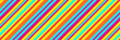 © Olena - Vibrant diagonal stripes in bold, summery colors create a dynamic and energetic background. Perfect for websites, presentations, or playful designs needing a modern, optimistic feel.
