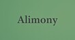 © DavoeAnimation - Understanding alimony payments, legal divorce settlement concepts, and financial support obligations