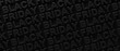 © Leigh Prather - Repeating pattern of Black Friday text with dark shadows on black background. 3d render graphic of Black Friday text. Dark shadowy Black Friday sales, announcement, or advertisement for Black Friday.