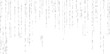© JustPrint - Digital Binary Rain Background  Falling 0, 1 Code Stream