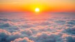© 행운 행 - 구름 너머 떠오르는 해 the rising sun beyond the clouds