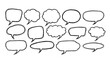 © Fahmi - Speech Bubble Collection Hand-Drawn Text Frames for Communication
