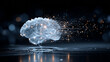 © Zhaorui - Digital Representation of a Human Brain with Connected Neurons