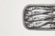 © KRASH - Line Art Sardines in Tin — Minimal Fisherman Label Design