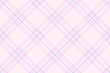 © SolaruS - Yard fabric tartan vector, back to school check background texture. Scenery textile pattern plaid seamless in light and lavender blush colors.