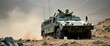 © Sangatit - Military armored personnel carrier, traversing rugged terrain, transport, army vehicle