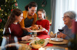 © Konstantin Yuganov - family celebrating Christmas