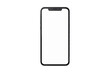 © zohan - Sleek frameless smartphone with blank display screen, perfect for showcasing your app designs, web pages, mobile games, or product demos with modern appeal