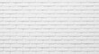 © imagera - Clean white brick wall provides a modern, minimalist background for creative designs and stylish projects