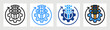 © Naba - Traffic Optimization Icon Collection Set Multiple Style
