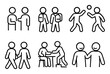 © Olena - Friendship Activity Icons