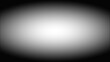 © Background & Texture - Black and white radial border vignette abstract background. Smooth gradient blend. Central light glow. Soft, blurred edges. Noise grain texture. Grayscale fade. Minimal monochrome light burst effect