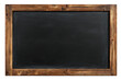 © Rehan - Empty blackboard with wooden frame isolated