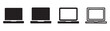 © designmaster1 - Laptop icon set. computer icon vector