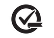 © Vector - Certified glyph icon, Certified glyph silhouette vector