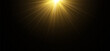 © blagorodez - Vector transparent sunlight with sun glare. Overlay, Sun rays and glare, Sun, sunrays, light transitions,