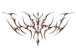 © KWstudio - 3d render of Cybersigilism ornamental gothic sigil patterns with neo tribal lines and cyber aesthetic