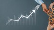 © InfiniteFlow - This image captures the essence of business growth, featuring hands working together with rocket imagery, representing innovation and upward progress through data-driven strategies. Raster