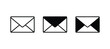 ©  MVectors - Mail envelope icons. email symbol. different styles of message envelope for communication.