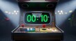 © supra - Nostalgic retro arcade game beckons for a thrilling round, perfect for gaming enthusiasts & vintage vibes, offering fun & entertainment in a digital world