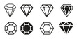 © vekla - diamant icon vector illustration