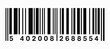© MDSAIDUR - Barcode icon, isolated line illustration for product labeling, retail scanning, inventory management, e-commerce, and packaging design, minimalist linear barcode graphic
