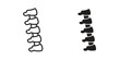 © Raj - Spine Bone icon logo design element. minimalist style icons