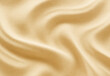 © DesignSells - Close-up abstract texture in warm beige tones of sand or fabric, featuring smooth flowing curves, soft shadows, and natural grain patterns that create subtle contour and depth.