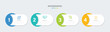 © Syntro - Vector infographic label template with with 4 step or option. Infographics for business concept. Vector illustration.