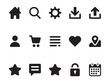 © rakibul_hridoy - Simple Icons Set: A collection of various simple, minimalistic, and modern icons. They present with different functionalities, ready for easy integration into web design and applications.