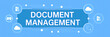 © Stock Studio - Document management system concept with cloud storage file organization and data security features for efficient business workflow and information governance in a modern digital environment