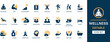 © ABDUR - Wellness icon set collection. Diet, achievement, health, exercise, massage, growth, relaxation, nutrition, yoga and best solid icon set.