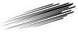 © aoao - Dynamic diagonal black speed lines isolated on a white background. A simple, bold graphic element for motion, fast action, speed effects, comic book art, and velocity concepts.