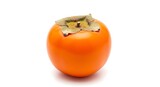 Persimmon fruit isolated on white background