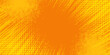 © Lula Luna - Abstract orange and yellow banner design vector, dynamic sporty horizontal background template for media promotion or web banner