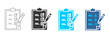© Novary - evaluation icon set multiple style collection