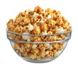 ©  CozyVisionary - Delicious caramel popcorn treats kitchen food bright isolated on transparent background