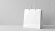 © Jamod Arvind bhai - Minimalist White Paper Shopping Bag Mockup.