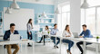 © Sipaling - Business people are having a meeting in the office as a blurred background