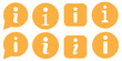 © HIKE  Studio  1 - information icon set. info button. info symbol flat style. Information icon collection. Info icons Info Point Icon Black. Help Logo. Info simple set vector icon