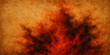 © DAKU MOHARAJ - Abstract fire grunge background texture with hot orange and red flame explosion art