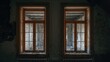 © Seyyar - The haunting charm of weathered wooden windows in a derelict house, highlighting erosion risk