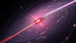 © yang - Concentric magnetic field lines of pure light warping space around a laser beam.