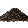 © PS Poppy - Pile of Tea Leaves: A close-up view of a heap of tea leaves, showcasing the rich texture and earthy tones of this beloved beverage ingredient. The composition evokes a sense of warmth and comfort.